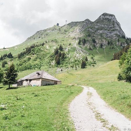 Joli Studio Au Pied Du Moleson Gruyeres Eksteriør bilde